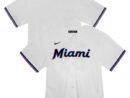 Miami Marlins Nike Youth Home Game Jersey - White