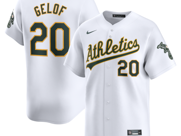 Zack Gelof Oakland Athletics Nike Youth Home Limited Player Jersey - White