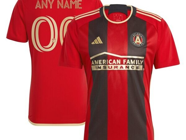 Atlanta United FC adidas 2024 The 17s' Kit Replica Custom Jersey - Black