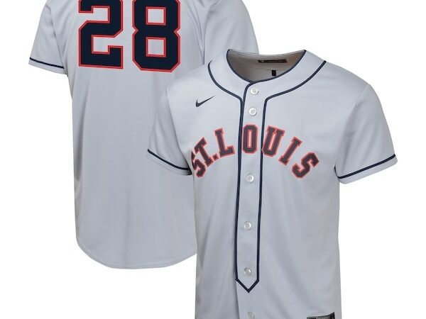 Nolan Arenado St. Louis Cardinals Nike Youth 2024 Rickwood Classic Limited Player Jersey - Gray