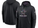 Dallas Cowboys Nike 2024 NFL Crucial Catch Club Pullover Hoodie - Black