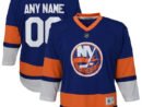 New York Islanders Youth Home Replica Custom Jersey - Royal