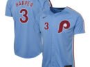 Bryce Harper Philadelphia Phillies Nike Youth Alternate Limited Player Jersey - Light Blue/White/Cream