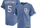 CJ Abrams Washington Nationals Nike 2025 City Connect Limited Jersey - Blue