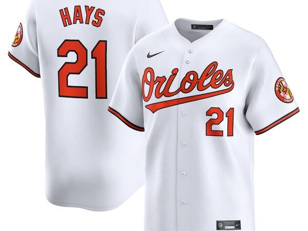 Austin Hays Baltimore Orioles Nike Home Limited Player Jersey - White