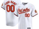 Baltimore Orioles Nike Youth Home Limited Custom Jersey - White