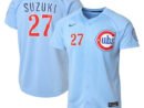 Seiya Suzuki Chicago Cubs Nike Youth 2nd Alternate Limited Player Jersey - Light Blue