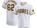 Enyel De Los Santos San Diego Padres Nike Home Elite Player Jersey - White