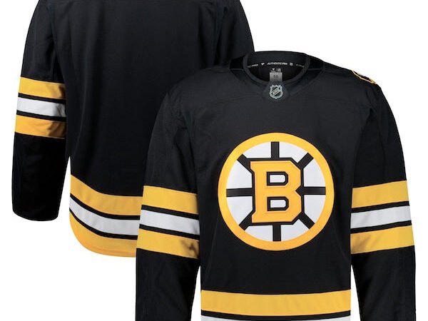 Boston Bruins  Home Authentic Pro Jersey - Black