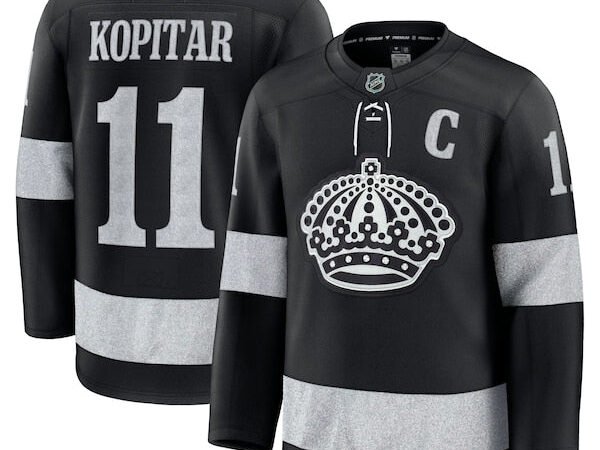 Anze Kopitar Los Angeles Kings  Alternate Premium Jersey - Black