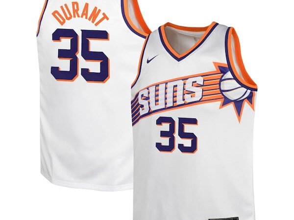 Kevin Durant Phoenix Suns Nike Youth Swingman Jersey - Association Edition - White