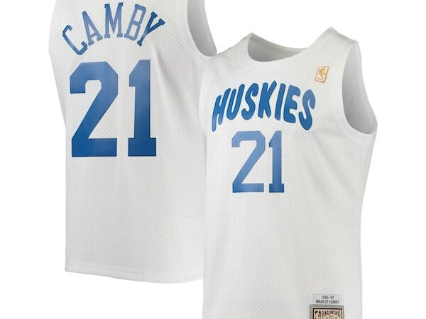 Marcus Camby Toronto Raptors 1996/97 Hardwood Classics Swingman Jersey - White