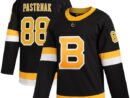 David Pastrnak Boston Bruins adidas Alternate Authentic Player Jersey - Black