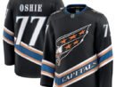 TJ Oshie Washington Capitals  Alternate 50th Anniversary Premium Jersey - Black/Red