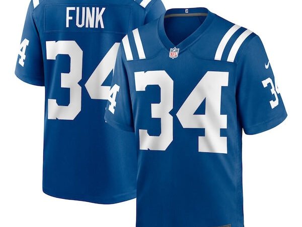 Jake Funk Indianapolis Colts Nike Team Game Jersey - Royal