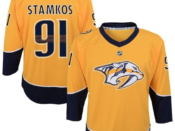 Steven Stamkos Nashville Predators Youth Alternate Replica Player Jersey - Gold