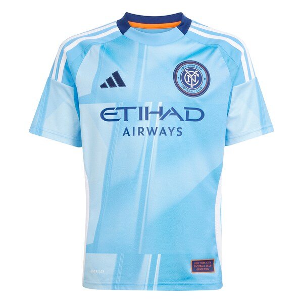 Thiago Martins New York City FC adidas Youth 2025 The Excelsior Kit Replica Player Jersey - Light Blue