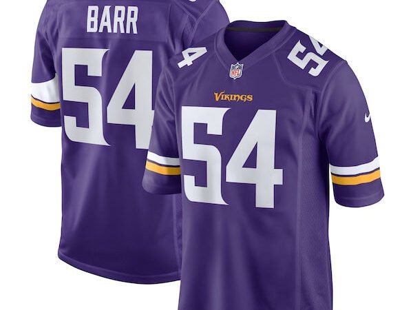 Anthony Barr Minnesota Vikings Nike Team Game Jersey -  Purple