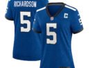 Anthony Richardson Indianapolis Colts Nike Women's Indiana Nights Alternate Game Jersey - Royal