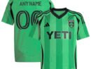 Austin FC adidas Women's 2025 The Heartbeat Kit Replica Custom Jersey - Green