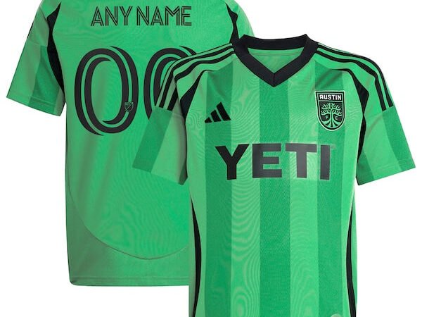 Austin FC adidas Women's 2025 The Heartbeat Kit Replica Custom Jersey - Green
