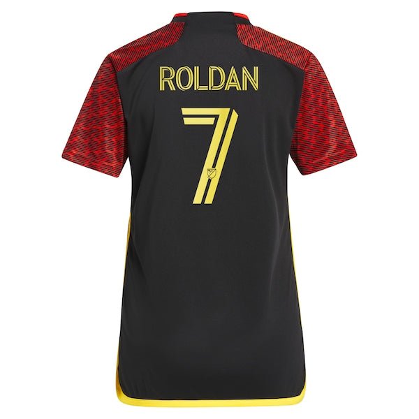 Cristian Roldan Seattle Sounders FC adidas Women's 2024 The Bruce Lee Kit Replica Player Jersey – Red