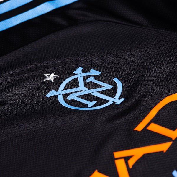 New York City FC adidas 2024 24/7 Kit Authentic Jersey – Black