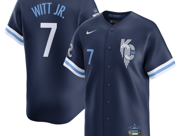 Bobby Witt Jr. Kansas City Royals Nike City Connect Limited Jersey - Navy