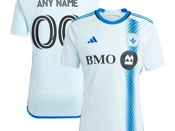 CF Montreal adidas 2024 La Main Replica Custom Jersey – Light Blue