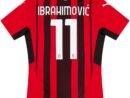 Ibrahimović AC Milan 2021-22 Home Player Jersey- Red/Black