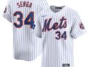 Kodai Senga New York Mets Nike 2024 MLB World Tour London Series Home Limited Player Jersey - White