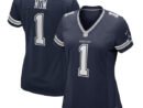 Number 1 Mom Dallas Cowboys Nike Women's Game Jersey - Navy