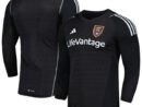 Real Salt Lake adidas 2024 Goalkeeper Long Sleeve Replica Jersey - Black