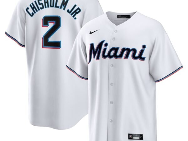 Jazz Chisholm Jr. Miami Marlins Nike Home Replica Player Jersey - White