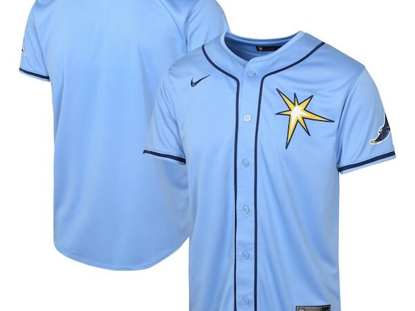 Tampa Bay Rays Nike Youth Alternate Limited Jersey - Light Blue
