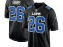 Jahmyr Gibbs Detroit Lions Nike Fashion Jersey - Carbon Black