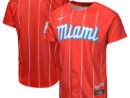 Miami Marlins Nike Youth City Connect Limited Jersey - Red