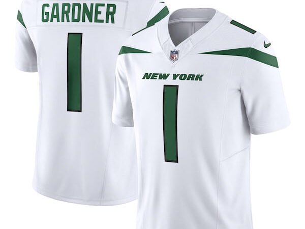 Ahmad Sauce Gardner New York Jets Nike Vapor F.U.S.E. Limited Jersey - White