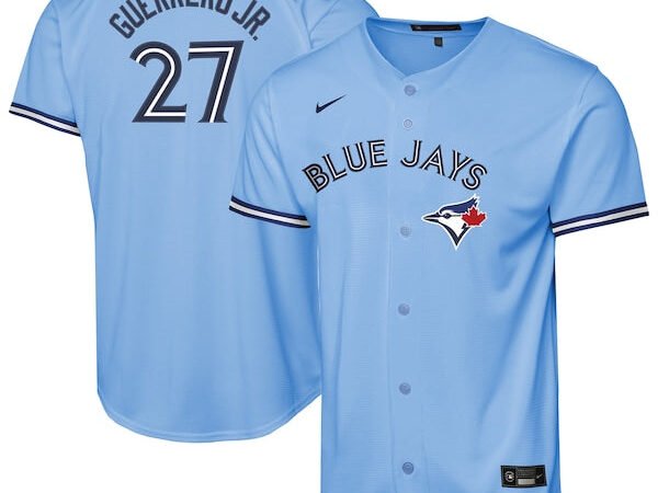 Vladimir Guerrero Jr. Toronto Blue Jays Nike Youth Alternate 2 Replica Jersey - Powder Blue