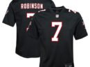 Bijan Robinson Atlanta Falcons Nike Youth Alternate Player Game Jersey - Black