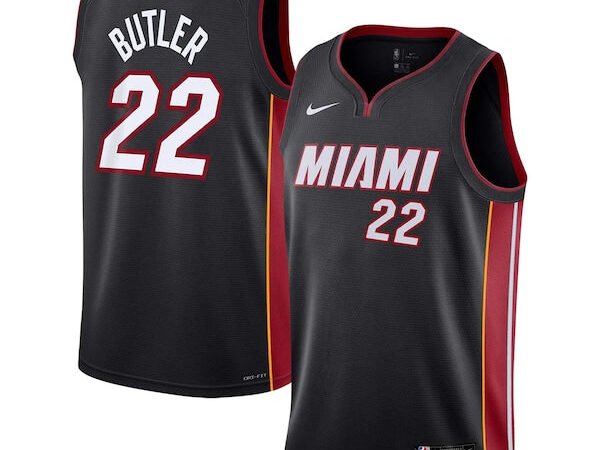 Jimmy Butler Miami Heat Nike Youth Swingman Jersey - Icon Edition - Black
