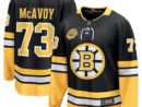 Charlie McAvoy Boston Bruins  100th Anniversary Premier Breakaway Player Jersey - Black