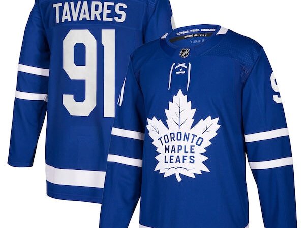 John Tavares Toronto Maple Leafs adidas Home Authentic Player Jersey - Blue