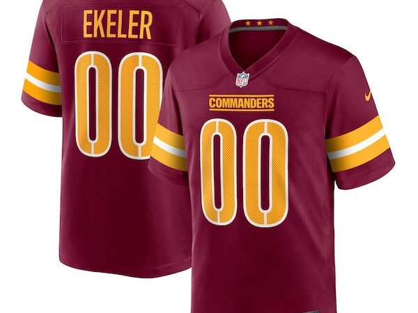 Austin Ekeler Washington Commanders Nike Game Player Jersey - Burgundy