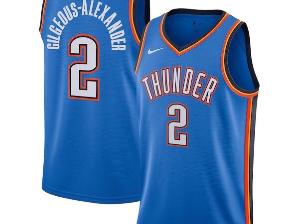 Shai Gilgeous-Alexander Oklahoma City Thunder Nike Unisex Swingman Replica Jersey - Icon Edition - Blue