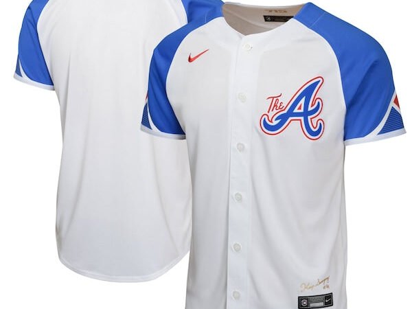 Atlanta Braves Nike Youth City Connect Limited Jersey - White