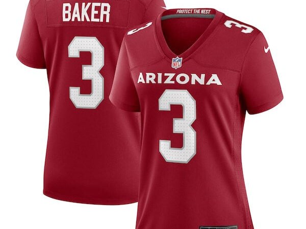 Budda Baker Arizona Cardinals Nike Women's Team Game Jersey -  Cardinal