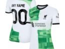 Liverpool Nike Women's 2023/24 Away Replica Custom Jersey - White
