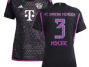 Kim Min-jae Bayern Munich adidas Women's 2023/24 Away Replica Player Jersey - Black/White