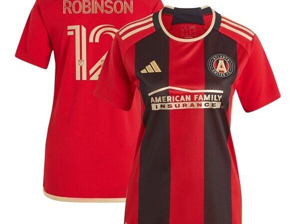 Miles Robinson Atlanta United FC adidas Women's 2024 The 17s' Kit Replica Jersey - Black
